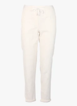MAISON 123 NOOR P - Pantalon Droit En Coton | Blanc -Sandro Geschaft 4147280