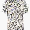 Ikks Chemise Regular-fit à Imprimé | Bleu -Sandro Geschaft 4150683