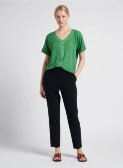 GERARD DAREL ELINNA - Pantalon à Pinces Stretch | Bleu -Sandro Geschaft 4151146