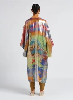 Mes Demoiselles DALMA - Pantalon Large En Coton | Vert -Sandro Geschaft 4157150