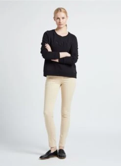 Marc O'Polo Pantalon Slim-fit Taille Haute | Beige 18 Marc O'Polo Pantalon Slim-fit Taille Haute | Beige -Sandro Geschaft 4160779