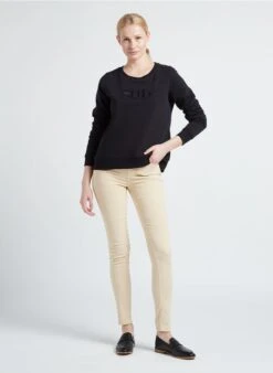 Marc O'Polo Pantalon Slim-fit Taille Haute | Beige 17 Marc O'Polo Pantalon Slim-fit Taille Haute | Beige -Sandro Geschaft 4160784