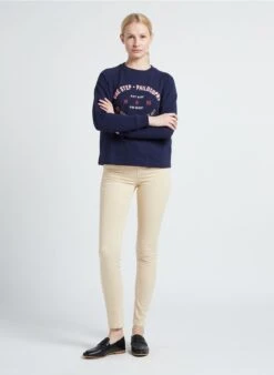 Marc O'Polo Pantalon Slim-fit Taille Haute | Beige 24 Marc O'Polo Pantalon Slim-fit Taille Haute | Beige -Sandro Geschaft 4160798