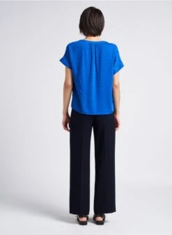 JASON - Pantalon Large | Bleu -Sandro Geschaft 4162178