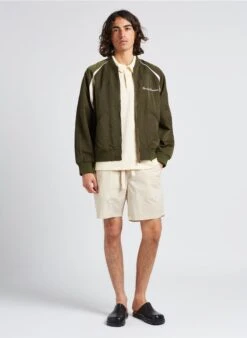 CHEVIGNON BOWLING - Blouson Teddy Col Montant | Kaki -Sandro Geschaft 4168981