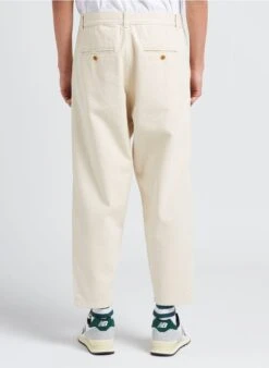 SWING - Pantalon Carotte En Coton Bio | Beige 26 SWING - Pantalon Carotte En Coton Bio | Beige -Sandro Geschaft 4169145