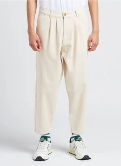 SWING - Pantalon Carotte En Coton Bio | Beige 25 SWING - Pantalon Carotte En Coton Bio | Beige -Sandro Geschaft 4169147