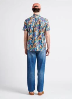 Patagonia Chemise Regular-fit Imprimée En Coton Bio Mélangé | Multicolore -Sandro Geschaft 4169613