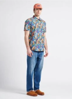 Patagonia Chemise Regular-fit Imprimée En Coton Bio Mélangé | Multicolore -Sandro Geschaft 4169614