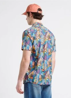 Patagonia Chemise Regular-fit Imprimée En Coton Bio Mélangé | Multicolore -Sandro Geschaft 4169615