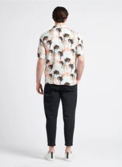 Boss Pantalon Slim-fit En Coton Mélangé | Noir -Sandro Geschaft 4169870