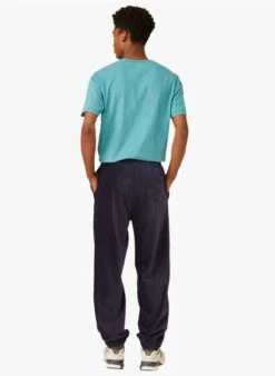 HILARY - Jogging En Coton Velours Mélangé | Bleu -Sandro Geschaft 4175574