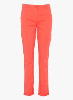 Caroll ADELMO - Pantalon Chino En Coton | Rouge
