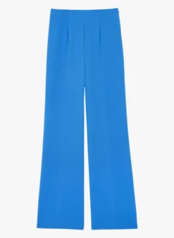 Tara Jarmon POEMA - Pantalon Droit | Bleu -Sandro Geschaft 4188895
