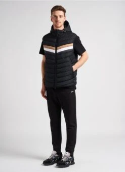 Boss Bas De Survêtement Regular-fit | Noir -Sandro Geschaft 4201607