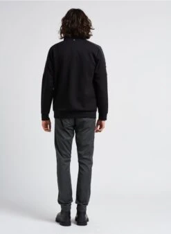LE TEMPS DES CERISES MILOW - Pantalon Droit Imprimé Pied-de-poule | Gris -Sandro Geschaft 4201636