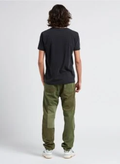 LE TEMPS DES CERISES MISTER - Pantalon Loose Patchwork En Coton | Kaki -Sandro Geschaft 4201670