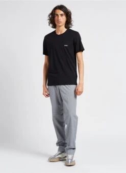 Boss Pantalon Slim En Coton Mélangé | Noir -Sandro Geschaft 4201953