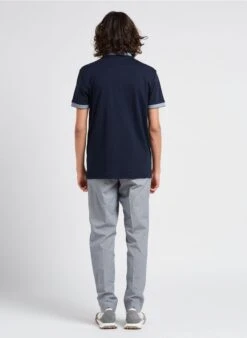 Boss Pantalon Slim En Coton Mélangé | Noir -Sandro Geschaft 4201960