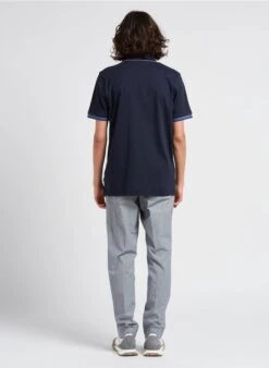 Boss Pantalon Slim En Coton Mélangé | Noir -Sandro Geschaft 4201963