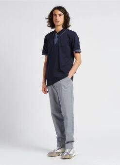 Boss Pantalon Slim En Coton Mélangé | Noir -Sandro Geschaft 4201964