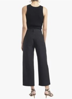 Vanessa Bruno HELIAS - Pantalon Large En Lin Mélangé | Noir 7 Vanessa Bruno HELIAS - Pantalon Large En Lin Mélangé | Noir -Sandro Geschaft 4208635