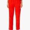 ISABELLE - Pantalon Velours Côtelé En Coton Mélangé | Rouge -Sandro Geschaft 4214060