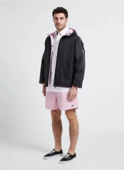 GAITE BOTANIA - Imprimé Réversible à Capuche | Rose -Sandro Geschaft 4216205