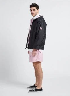 GAITE BOTANIA - Imprimé Réversible à Capuche | Rose -Sandro Geschaft 4216209