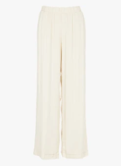 Vila DAISY - Pantalon Large Fluide à Rayures | Beige -Sandro Geschaft 4242001