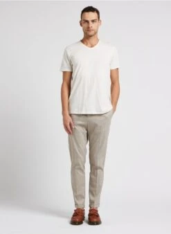 Ikks Pantalon Droit Avec Taille élastiquée | Marron -Sandro Geschaft 4245713