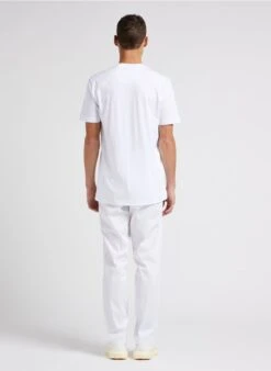 Boss Pantalon Slim-fit En Coton | Blanc 17 Boss Pantalon Slim-fit En Coton | Blanc -Sandro Geschaft 4245810