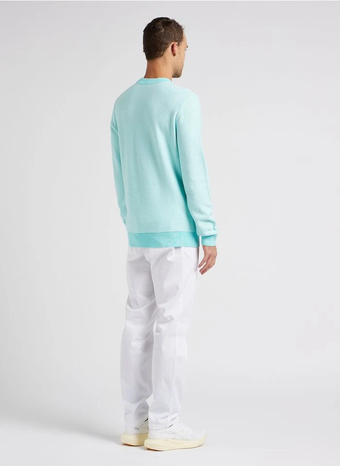 Boss Pantalon Slim-fit En Coton | Blanc 11 Boss Pantalon Slim-fit En Coton | Blanc – Bild 9